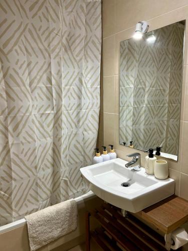 Ένα μπάνιο στο Superb Duplex in San Javier