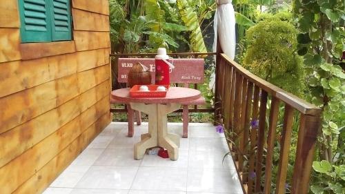 Балкон или терраса в Green Garden Homestay