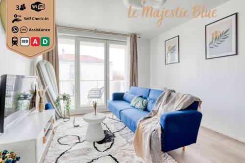 Le Majestic Blue - Métro 8/Hôpital Henri Mondor