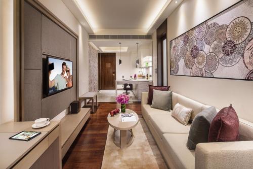 Zona de estar de Ascott Macau