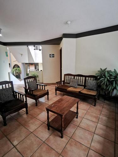 Zona de estar de Hotel Bombonaje