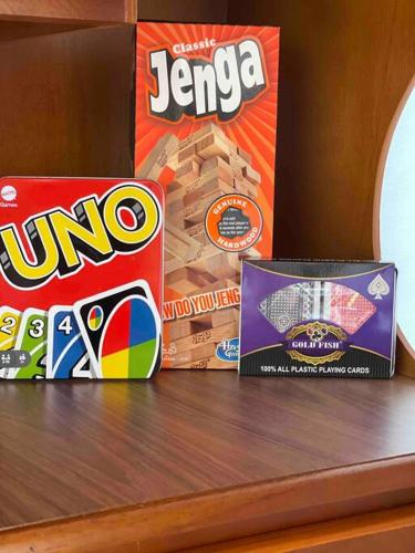 two boxes of jamba juice and chips on a shelf at Villa Del Mar 2 Spectacular ocean view! in Dominical