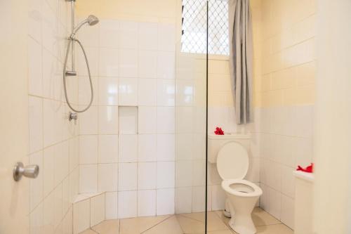 Koupelna v ubytování Tivoli Aparthotel