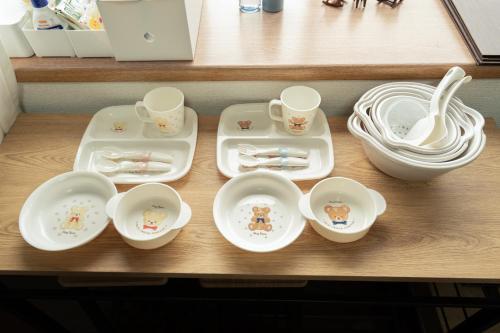 Makanan di atau berdekatan apartmen
