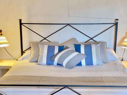 Ένα ή περισσότερα κρεβάτια σε δωμάτιο στο Holiday apartment Casa Serena