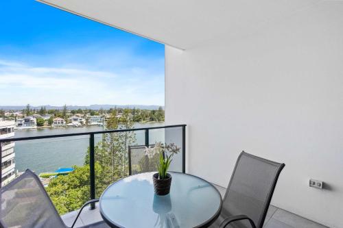 Peninsular Gold Coastにあるバルコニーまたはテラス