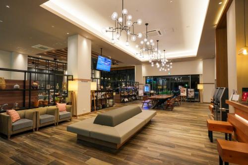 Lobby alebo recepcia v ubytovaní Airport Hotel Kumamoto