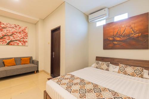 Katil atau katil-katil dalam bilik di The BALIem Villa