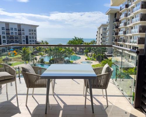 Μπαλκόνι ή βεράντα στο Ventanas del Mar by Playa Caracol Residences
