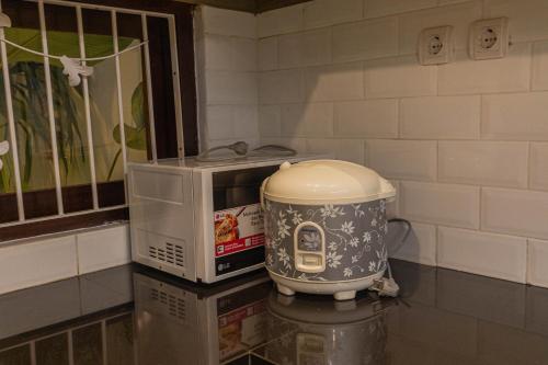 Dapur atau dapur kecil di The BALIem Villa