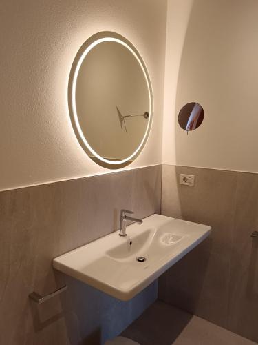 Koupelna v ubytování Residence Lenzenau