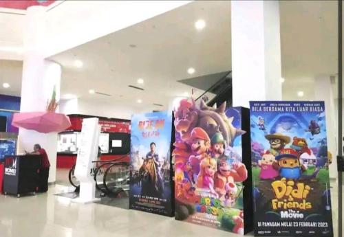 a group of video games on display in a mall at Bench/seaviews4-13pax/JohorBahru 9B amberside in Johor Bahru