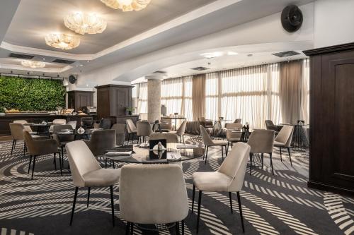 Ресторант или друго място за хранене в Hotel VEGA Sofia