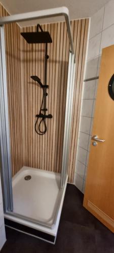 Koupelna v ubytování Ferienwohnung Wilde Möwe