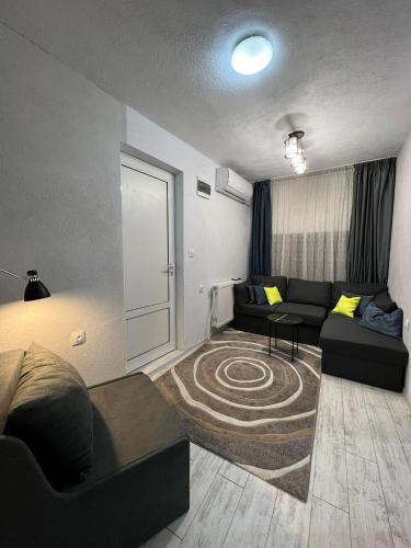 Postel nebo postele na pokoji v ubytování Berta Garden Apartment 2