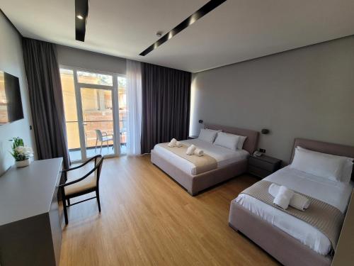 Postel nebo postele na pokoji v ubytování Toer Hotel & SPA