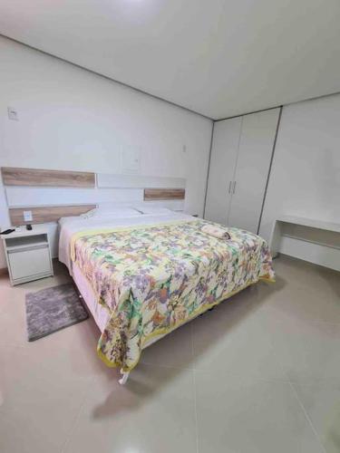 Postel nebo postele na pokoji v ubytování Flat completo próximo ao INPA