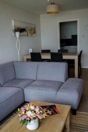 Χώρος καθιστικού στο Appartement Zomerlust 7A