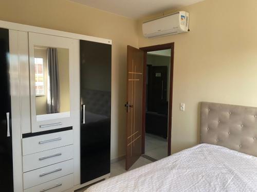Ein Bett oder Betten in einem Zimmer der Unterkunft Apartamento 441 E