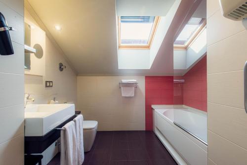 Koupelna v ubytování Apartamentos Spa Villa Pasiega