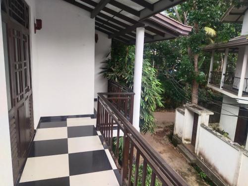 Balkón nebo terasa v ubytování Pahansa Apartment Galle
