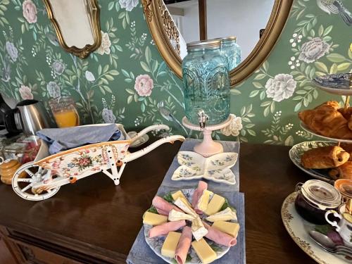 Mad på bed and breakfast-stedet eller i nærheden