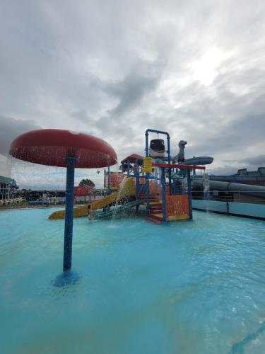 Aqua park sa campsite o sa malapit