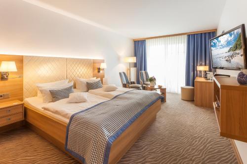 Katil atau katil-katil dalam bilik di Hotel Bernstein