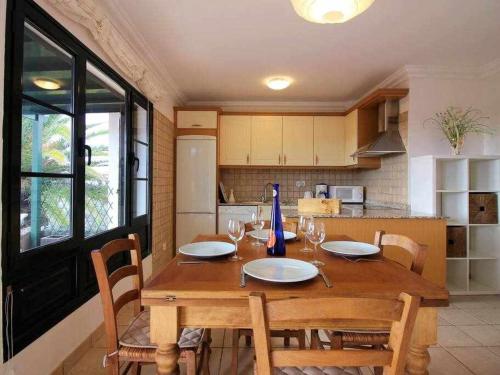 Η κουζίνα ή μικρή κουζίνα στο Apartamento La Cancela