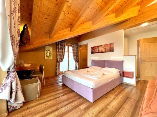 Postel nebo postele na pokoji v ubytování B&B dalla fattoria della Patty