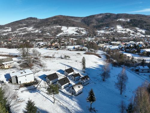 Domki na Snowańcu semasa musim sejuk