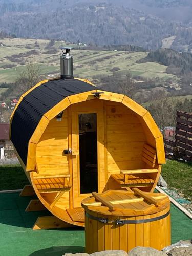 Bazén v ubytování Somnium Pieniny nebo v jeho okolí