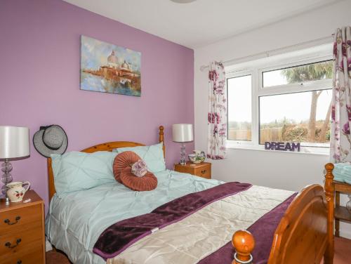 Voodi või voodid majutusasutuse Gwen Y Wawr toas