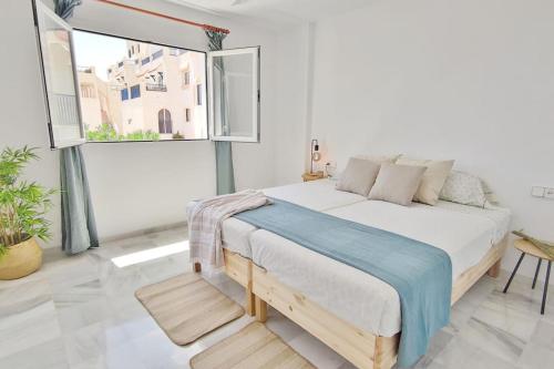 Ένα ή περισσότερα κρεβάτια σε δωμάτιο στο Sol y Luz