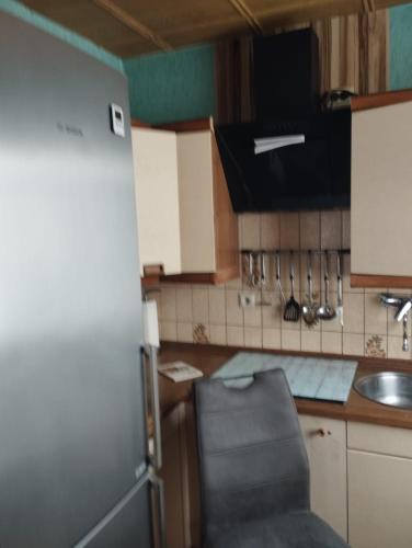 Η κουζίνα ή μικρή κουζίνα στο Red Dot Apartments