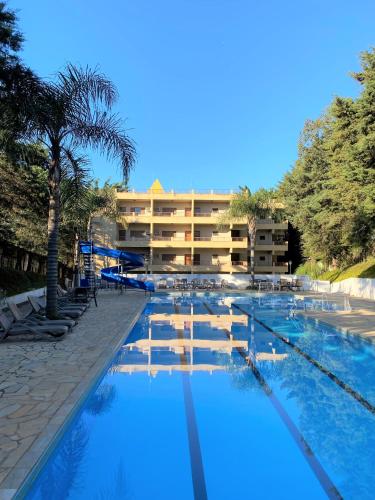 Bazén v ubytování Hotel Fazenda Pirâmides nebo v jeho okolí