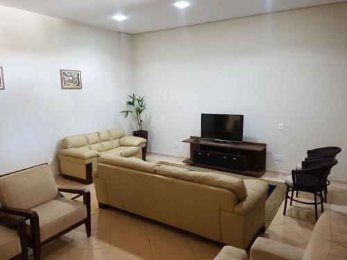 Posezení v ubytování Hotel Fazenda Pirâmides