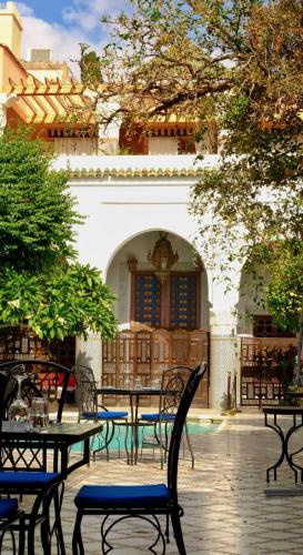 Патио или другая зона на открытом воздухе в Palais Dar Donab