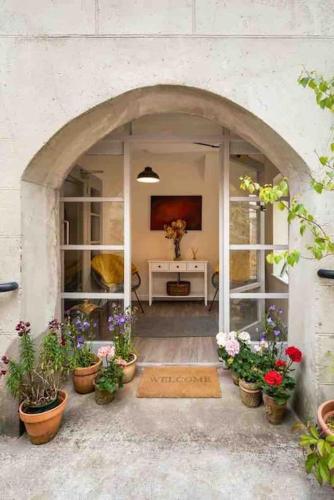 Сад в The Annexe. Enniskillen Town House.