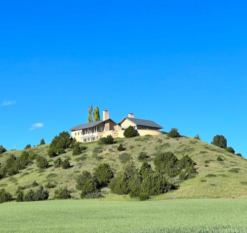 a house on the top of a hill at Theisen Vacation Home in Belgrade