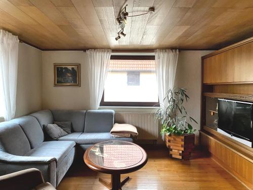 Posezení v ubytování Ferienwohnung am Walberla / Fränkische Schweiz