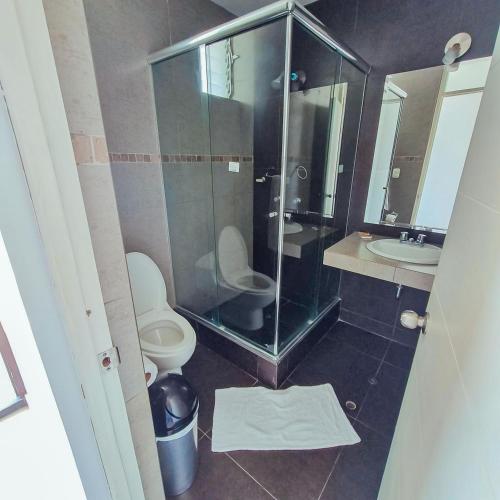 Ένα μπάνιο στο Hotel Costa Sur