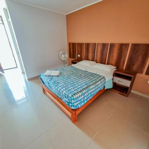 Ένα ή περισσότερα κρεβάτια σε δωμάτιο στο Hotel Costa Sur