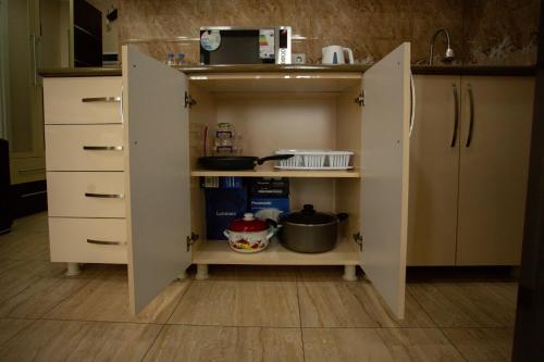 Una cocina o zona de cocina en G-Point New Beach