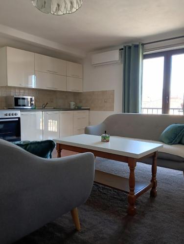 Køkken eller tekøkken på Apartman 