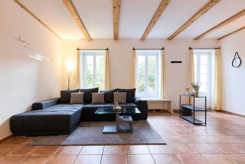Posedenie v ubytovaní Stilvolle Gartenterrassenwohnung mitten in Bregenz