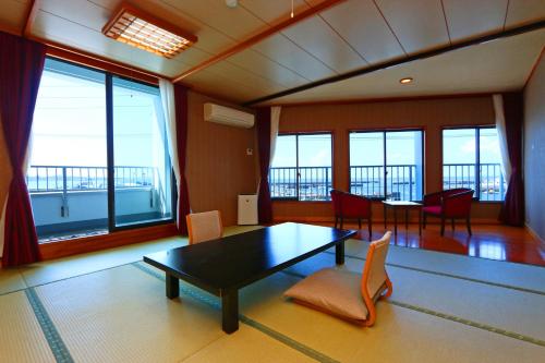 Posezení v ubytování Hotel Seikaisou