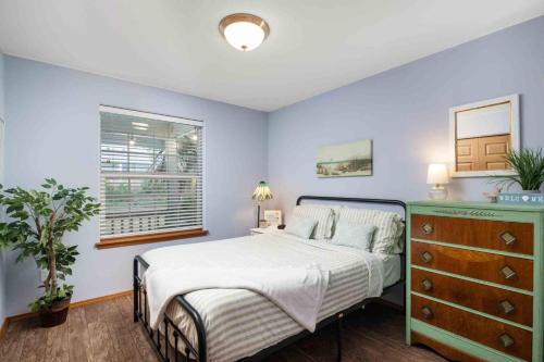 Voodi või voodid majutusasutuse Beach Bungalow toas