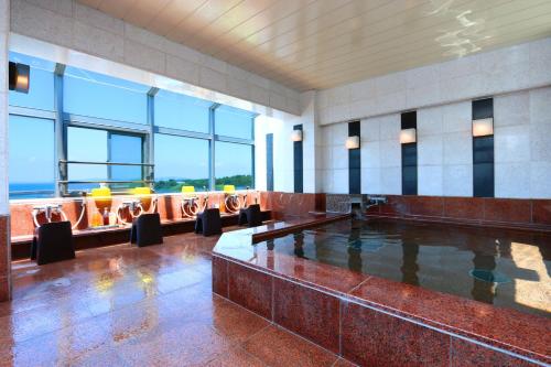 Bazén v ubytování Hotel Seikaisou nebo v jeho okolí
