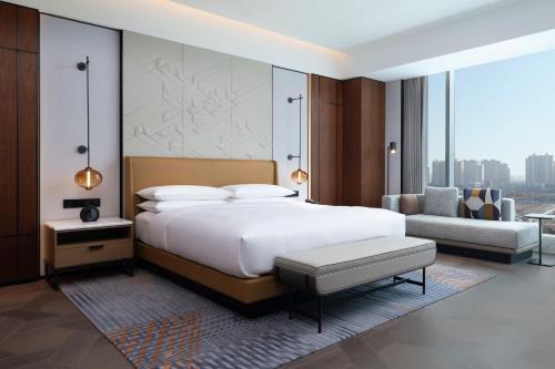 Sheraton Taiyuanにあるベッド